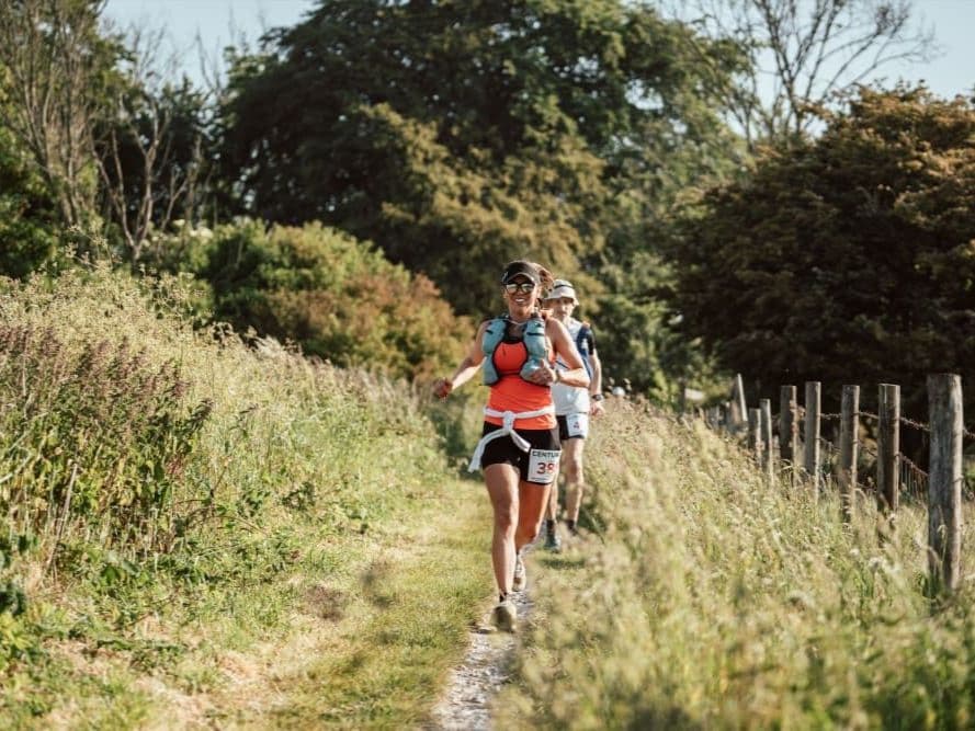 Autumn 100 161 km trail running route — United Kingdom · England