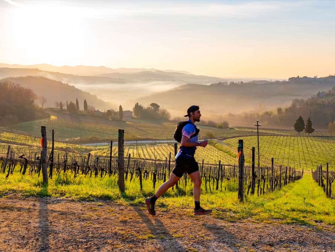 Chianti Ultra Trail by UTMB 120 km trail running route — Italy · Tuscany
