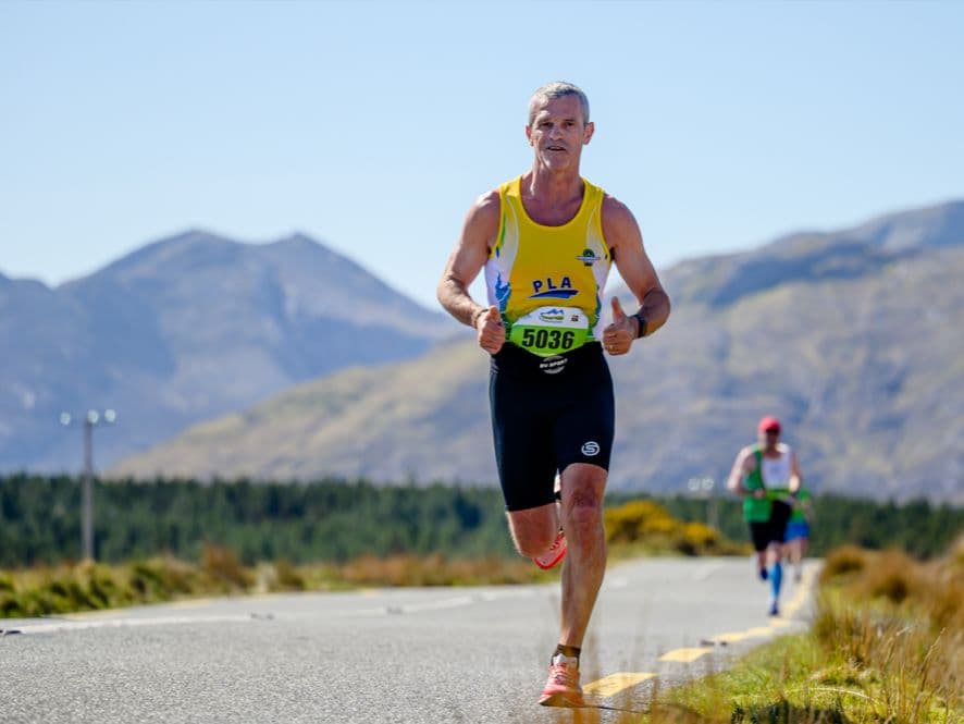 Connemara Marathon 63.3 km trail running route — Ireland · Connacht
