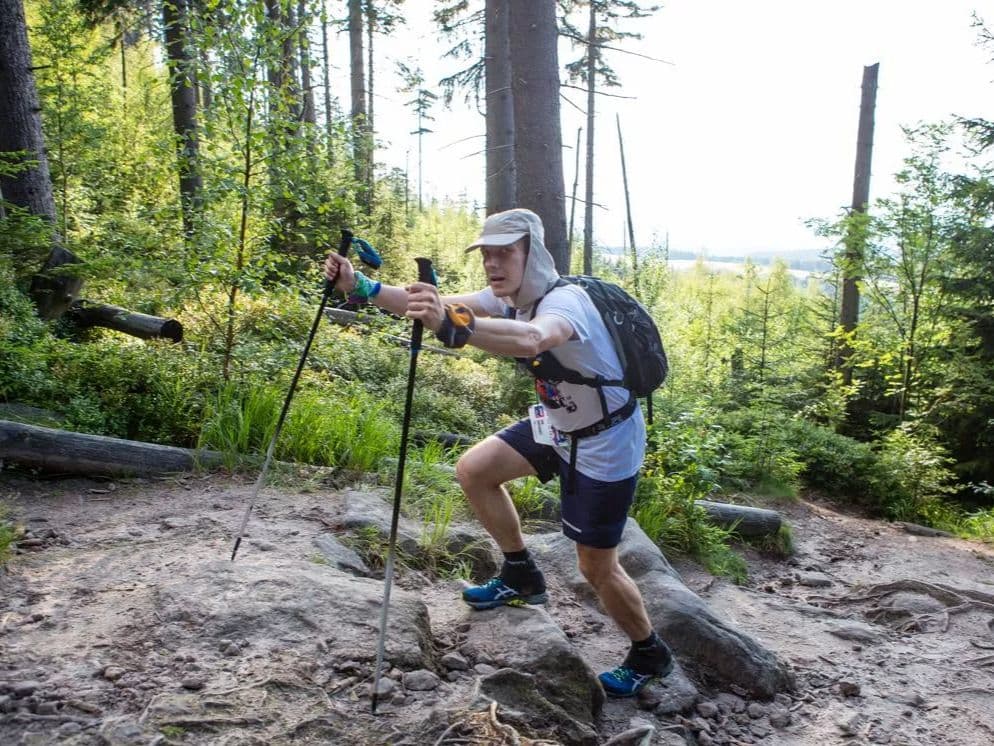 Dolnośląski Festiwal Biegów Górskich 45 km trail running route — Poland · Dolnośląskie (Sudetes)