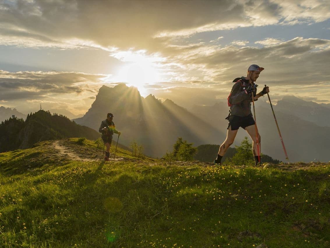 Dolomiti Extreme Trail 55 km trail running route — Italy · Veneto