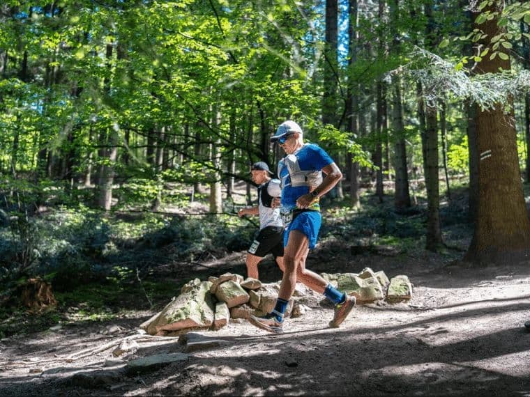 Garmin Ultra Race Radków 78 km trail running route — Poland · Lower Silesian Voivodeship