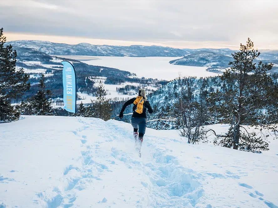 High Coast Winter Trail 50 km trail running route — Sweden · Västernorrland County