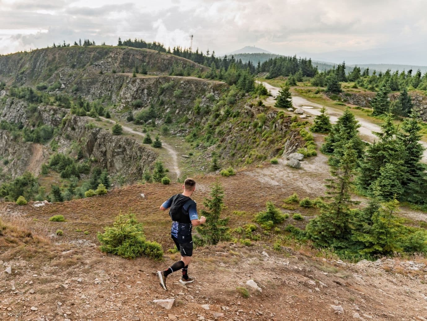 Izery Ultra-Trail 100 km trail running route — Poland · Lower Silesian Voivodeship