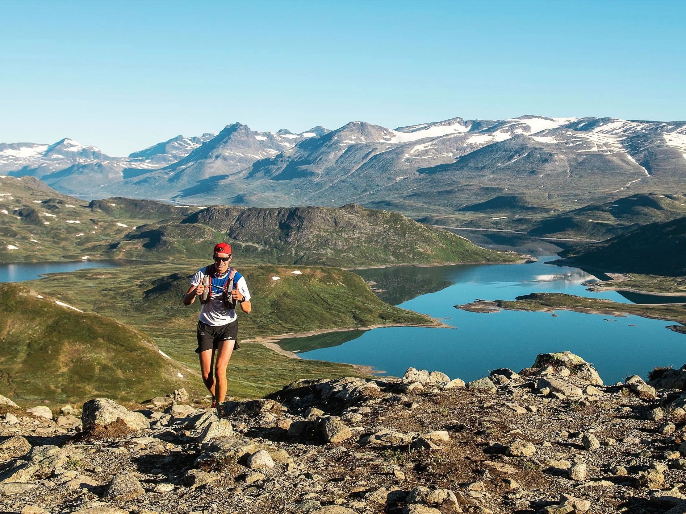 Jotunheimen Ultra-Trail 73 km trail running route — Norway · Innlandet