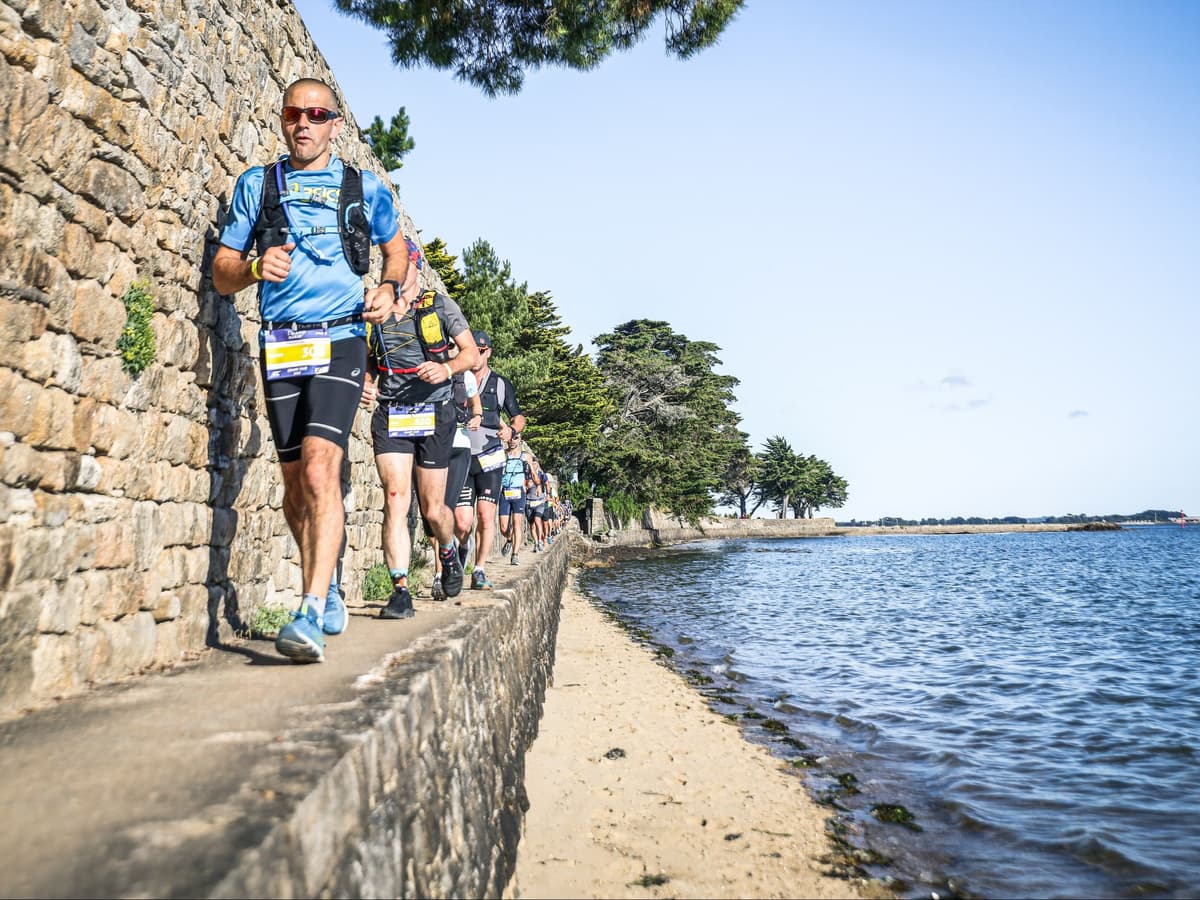 L'Ultra Marin® Raid Golfe du Morbihan – 100 km 2026 trail running route — France · Brittany (Morbihan)