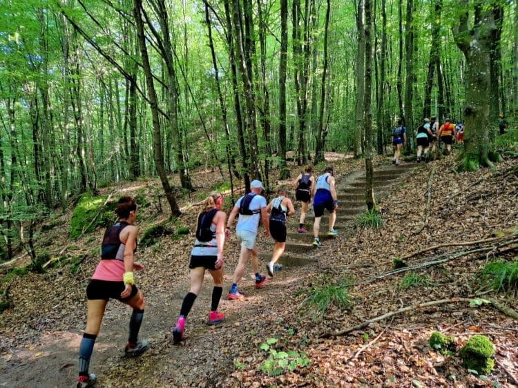 Leopard UTML Ultra-Trail du Mullerthal Luxembourg 111 km trail running route — Luxembourg · Mullerthal (Grevenmacher)