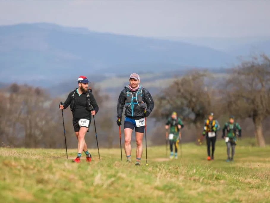 Letecká 100 106 km trail running route — Slovakia · Trenčín Region