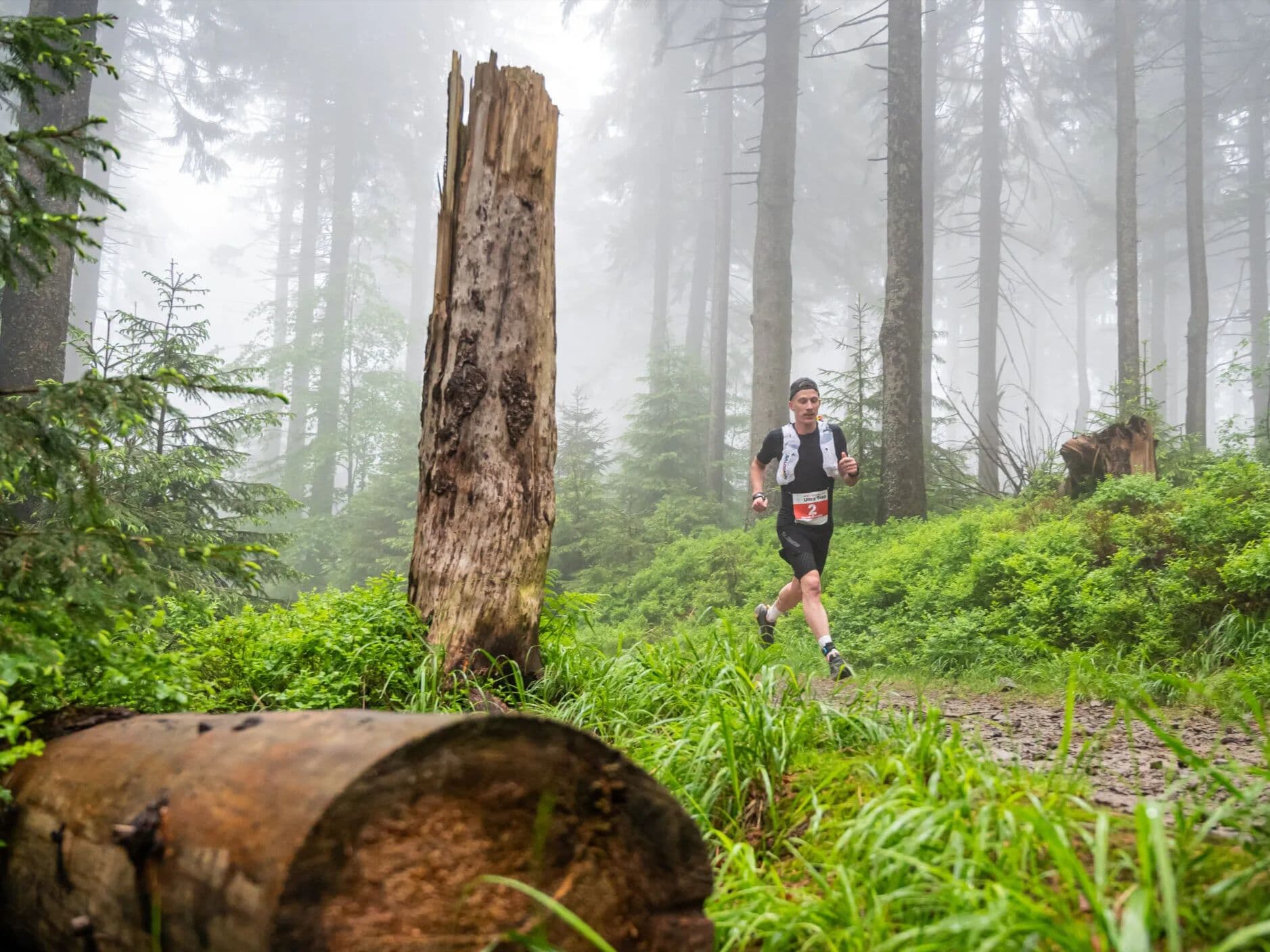 LHUT – Lysohorský Ultra Trail 67 km trail running route — Czech Republic · Moravian-Silesian Region (Beskydy)