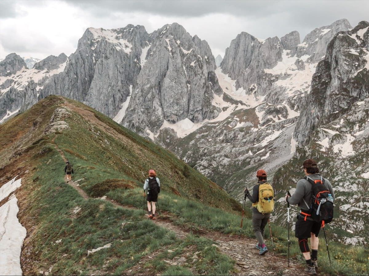 Migrant Trail Race – 100 km 2026 trail running route — Albania · Shkodër County (Fushë-Arrëz Municipality)