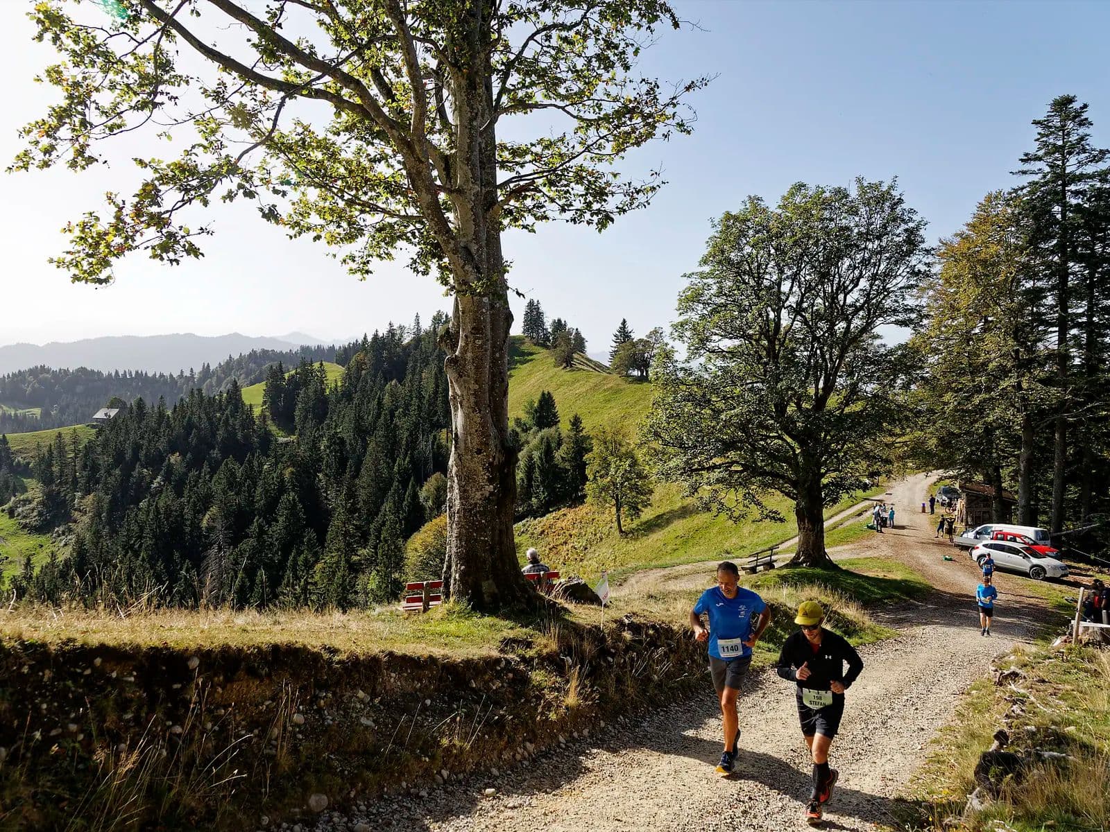 Napf-Marathon 42.195 km trail running route — Switzerland · Emmental (Bern / Lucerne)