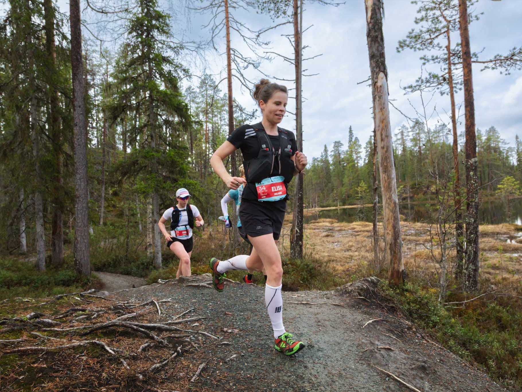 NUTS Karhunkierros 55 km trail running route — Finland · Kuusamo