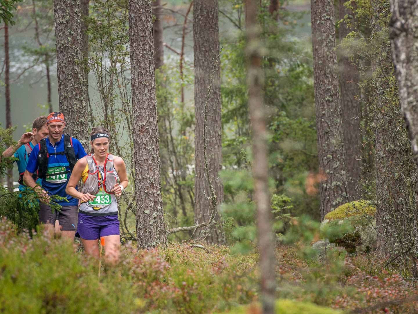 Nuuksio Classic 70 km trail running route — Finland · Uusimaa (Nuuksio NP)