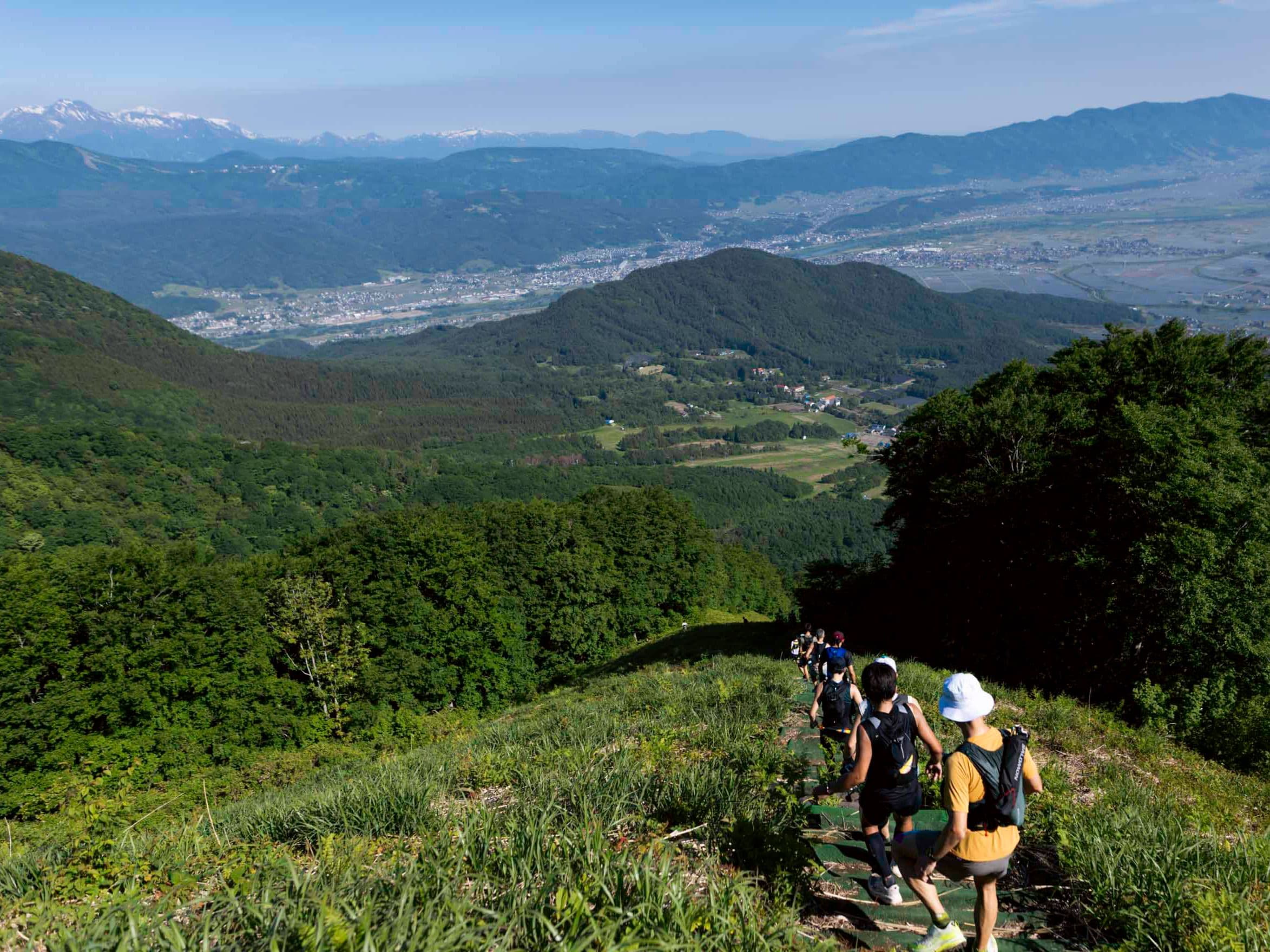 OKUSHINANO100 100 km trail running route — Japan · Nagano