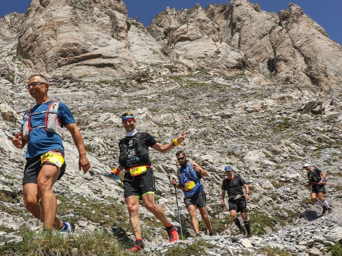 Olympus Ultra 71 km trail running route — Greece · Central Macedonia (Pieria)