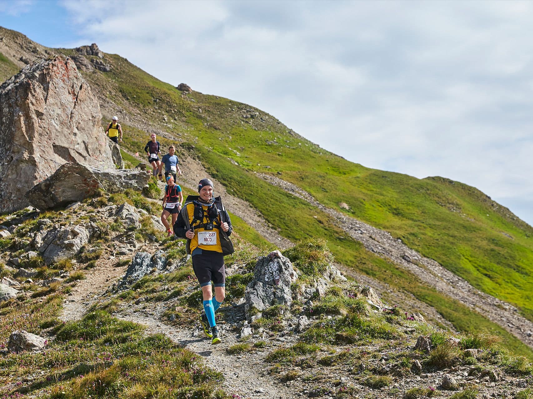 Paznaun Ischgl Ultra Trail 85 km trail running route — Austria · Tyrol