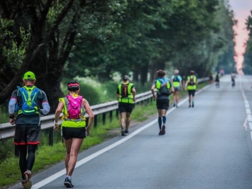 Rīga–Valmiera 107 km trail running route — Latvia · Vidzeme