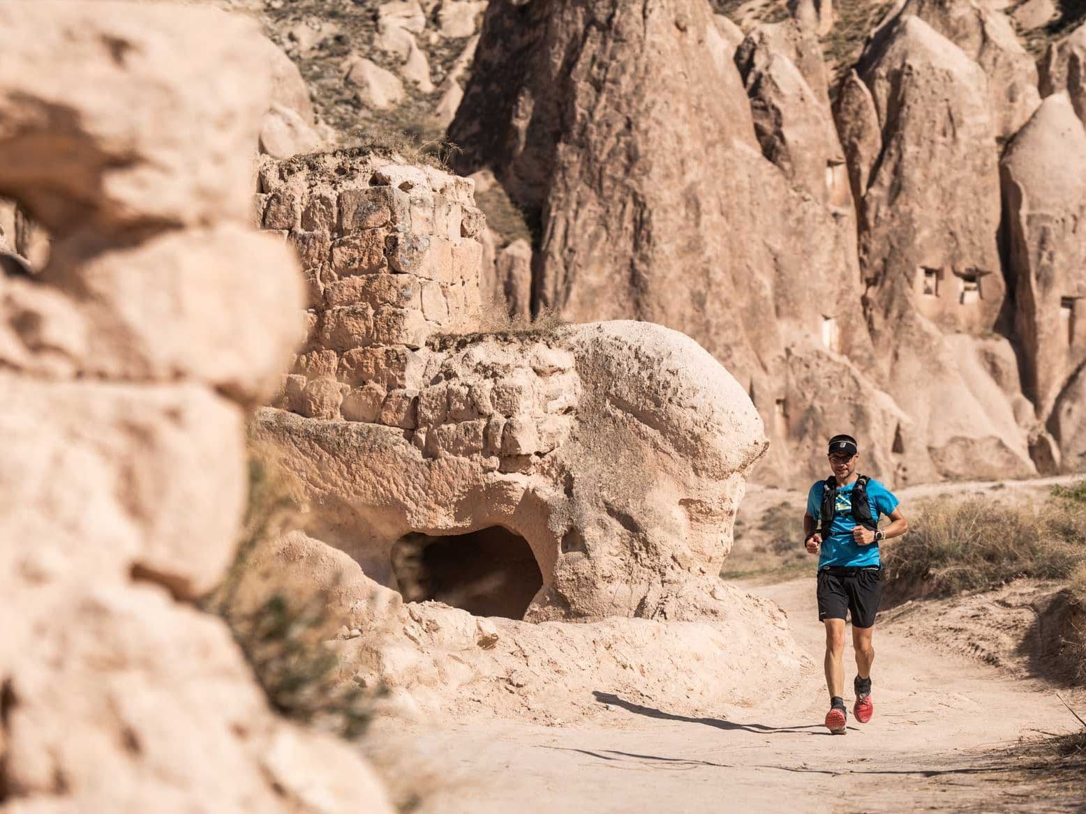 Salomon Cappadocia Ultra-Trail® 62.5 km trail running route — Turkey · Nevşehir Province