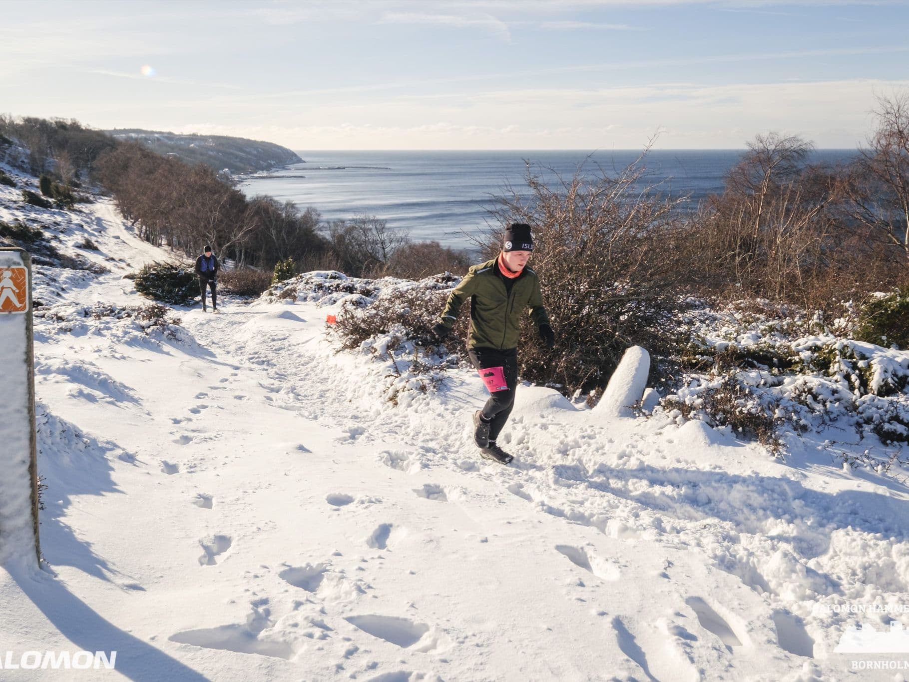 Salomon Hammer Trail Winter 86.64 km trail running route — Denmark · Capital Region (Bornholm)