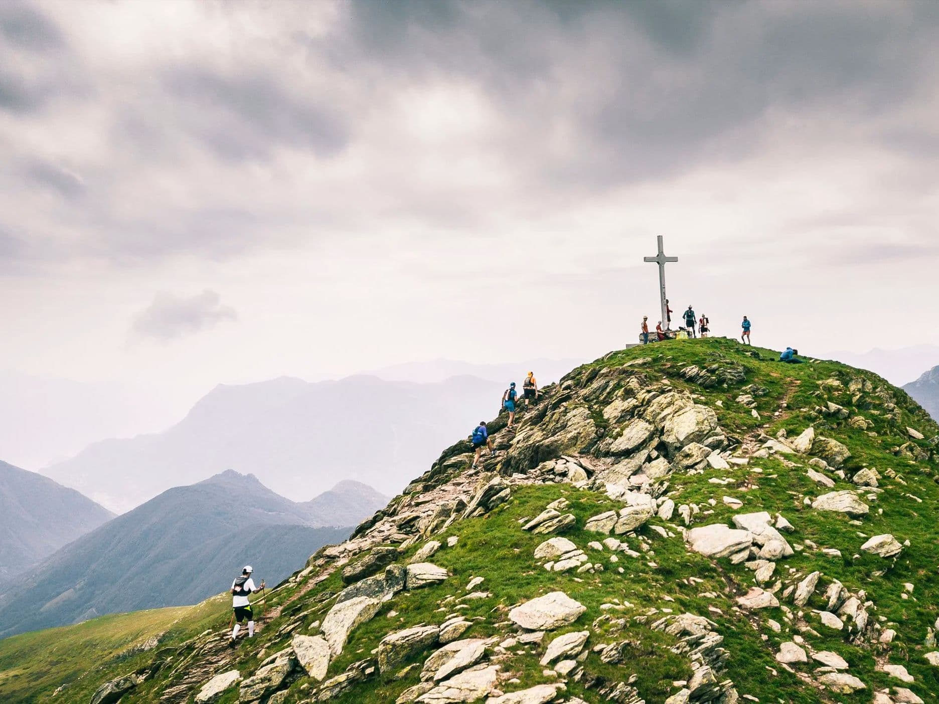 Scenic Trail 120 km trail running route — Switzerland · Ticino