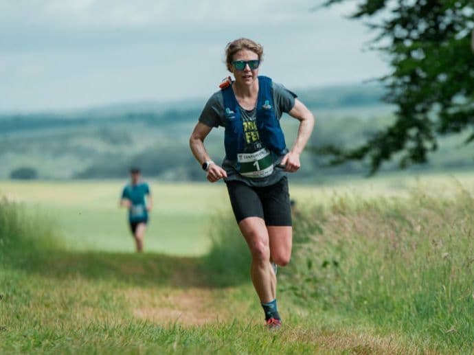 South Downs Way 50 km trail running route — United Kingdom · England