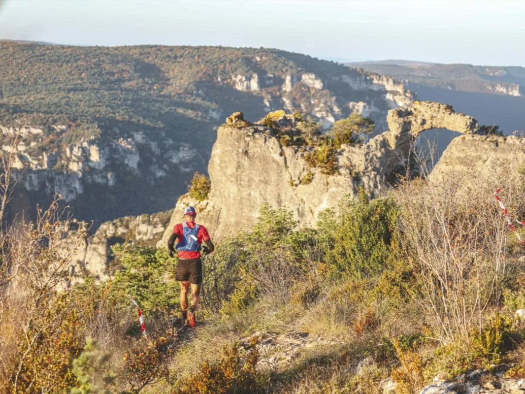 Les Templiers Endurance Trail 99.5 km trail running route — France · Occitanie (Aveyron)