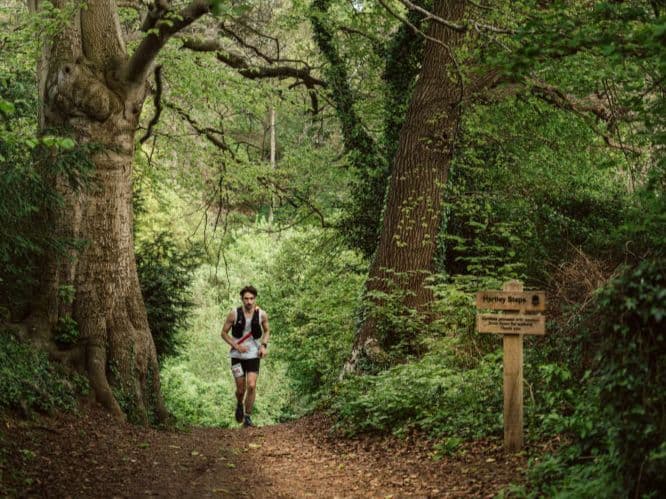 Thames Path 100 161 km trail running route — United Kingdom · England