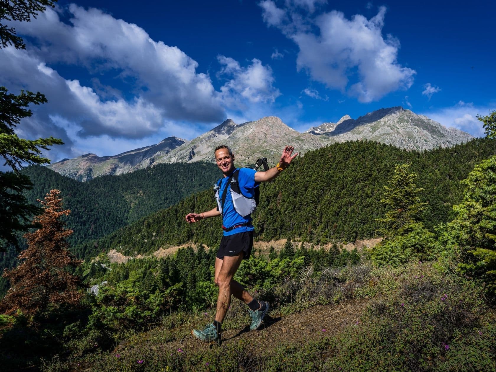 TihioRace 170 km trail running route — Greece · Central Greece (Phocis)
