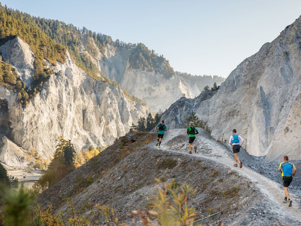 Transviamala 46K – 19 km 2026 trail running route — Switzerland · Graubünden