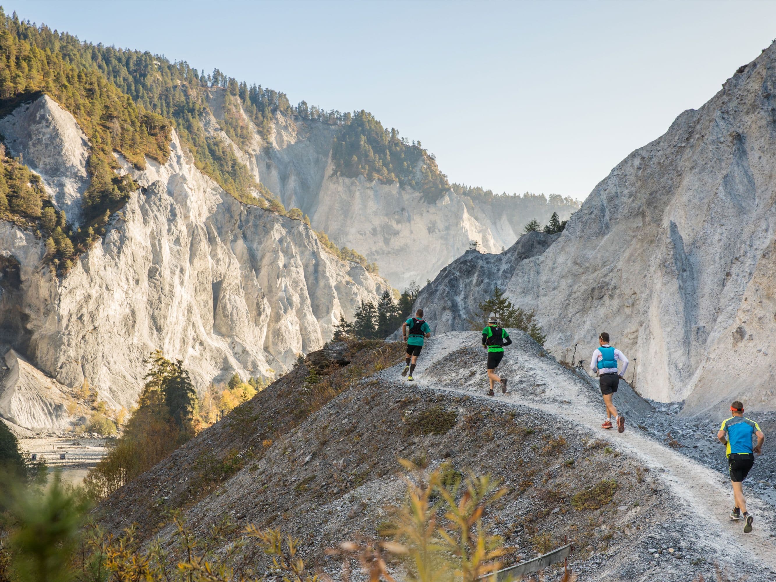 Transviamala 46K 19 km trail running route — Switzerland · Graubünden