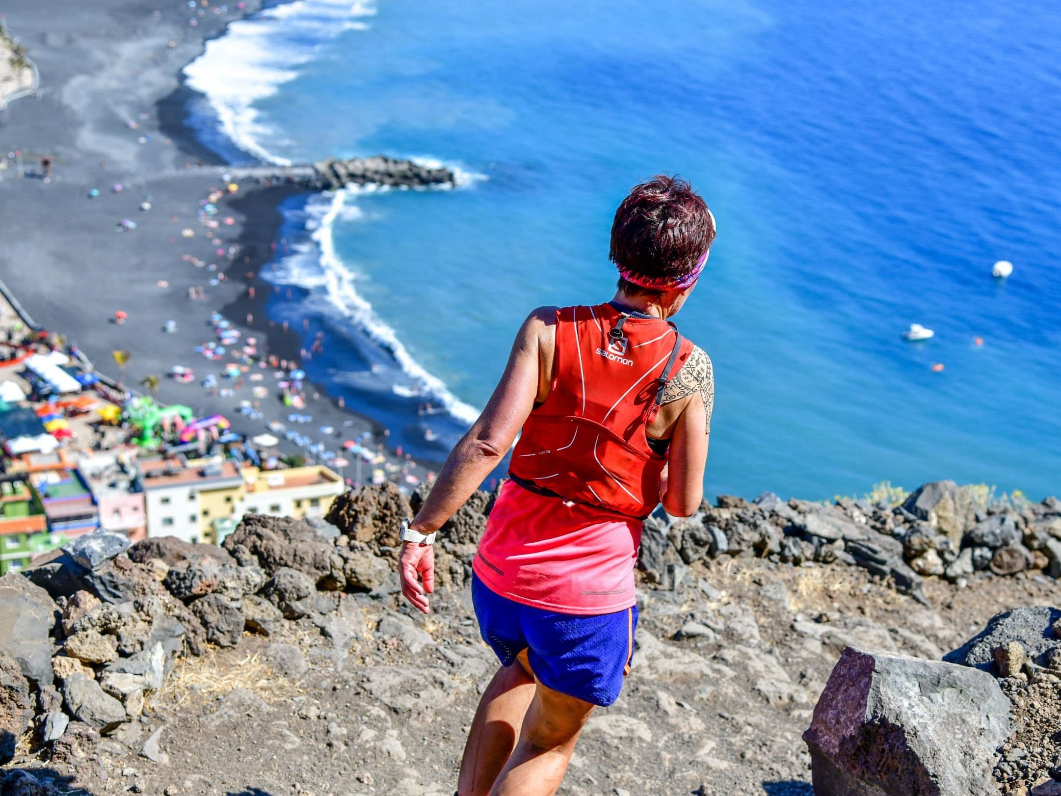 Transvulcania Ultramarathon 73.06 km trail running route — Spain · Canary Islands