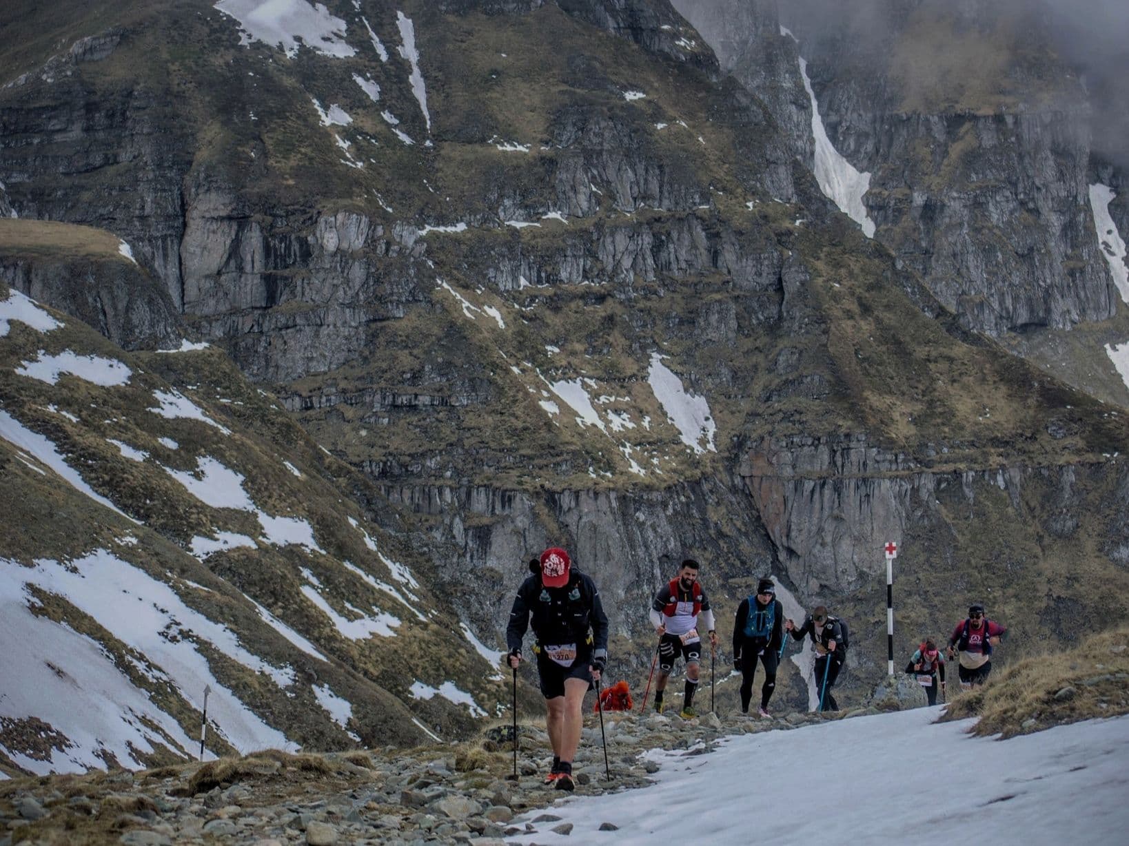 Transylvania 100 80 km trail running route — Romania · Brașov County