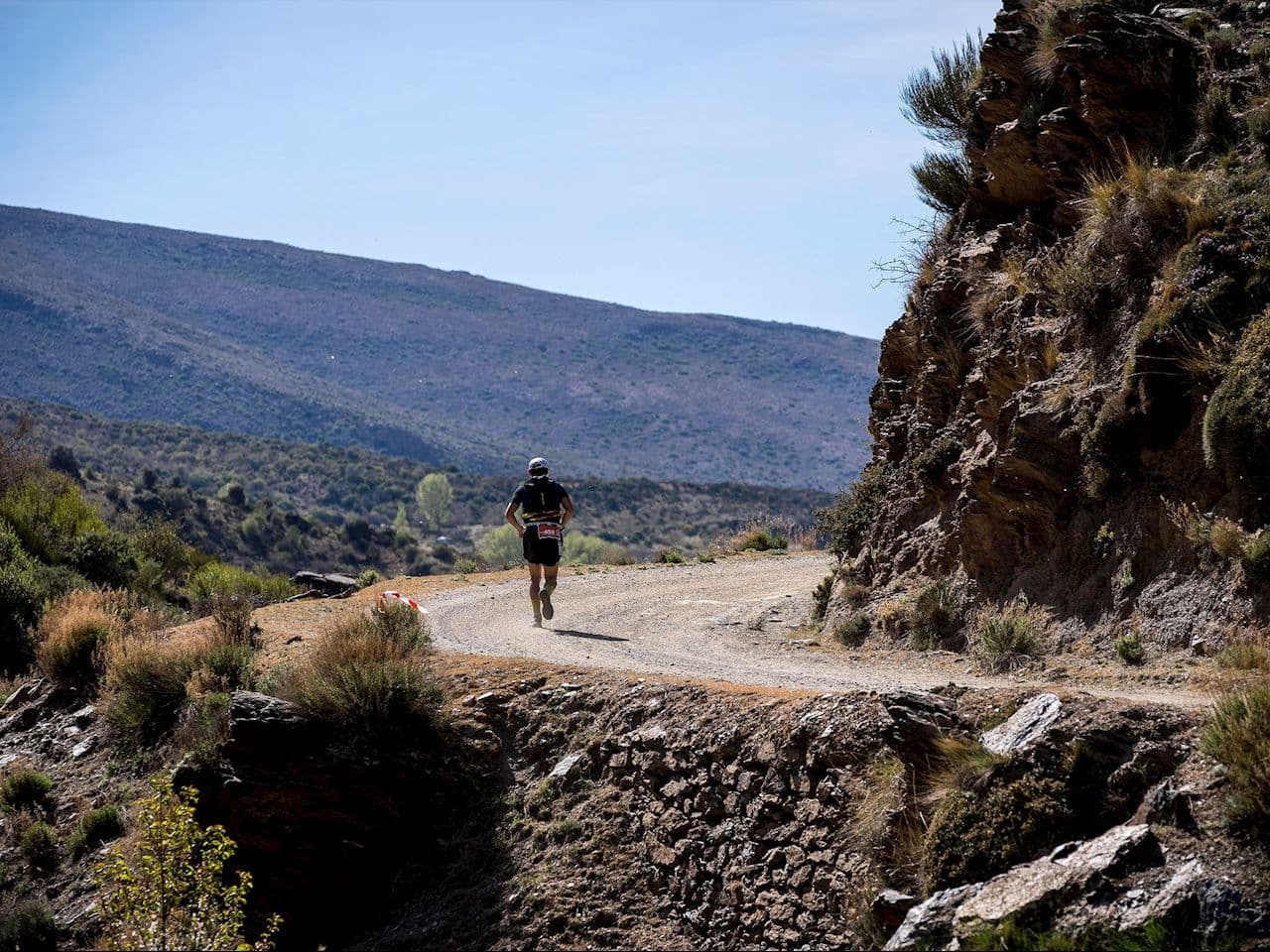 Ultra Sierra Nevada 100 km trail running route — Spain · Andalusia