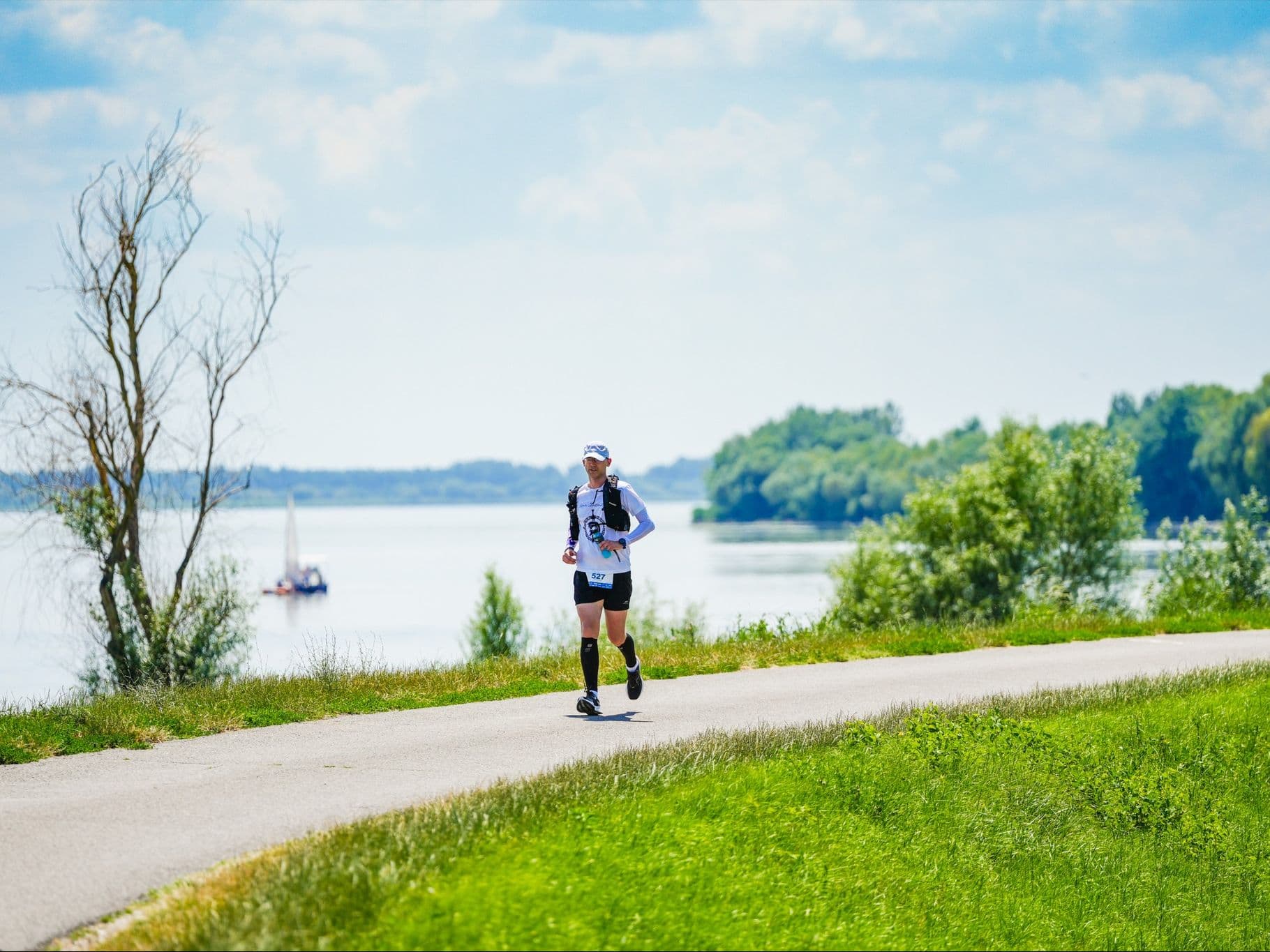 UTT Ultra Tisza-tó 130 km trail running route — Hungary · Jász-Nagykun-Szolnok County