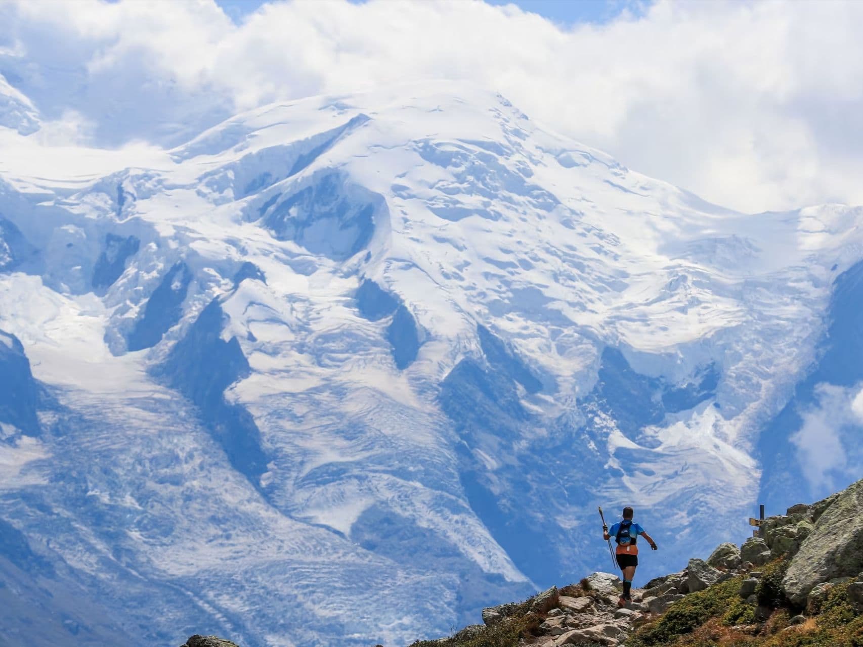 UTMB Ultra Trail Du Mont-Blanc 174 km trail running route — France · Haute-Savoie