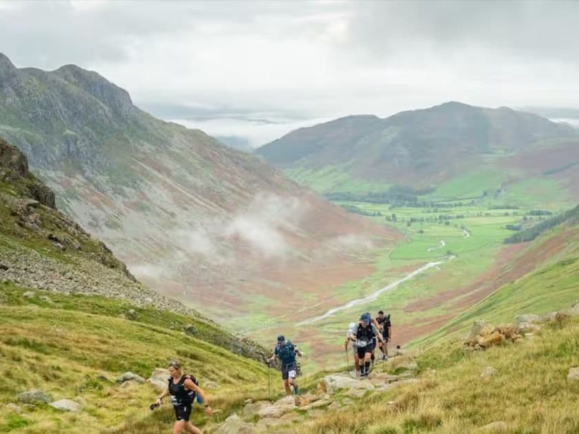 Valleys Ultra 110.1 km trail running route — United Kingdom · England