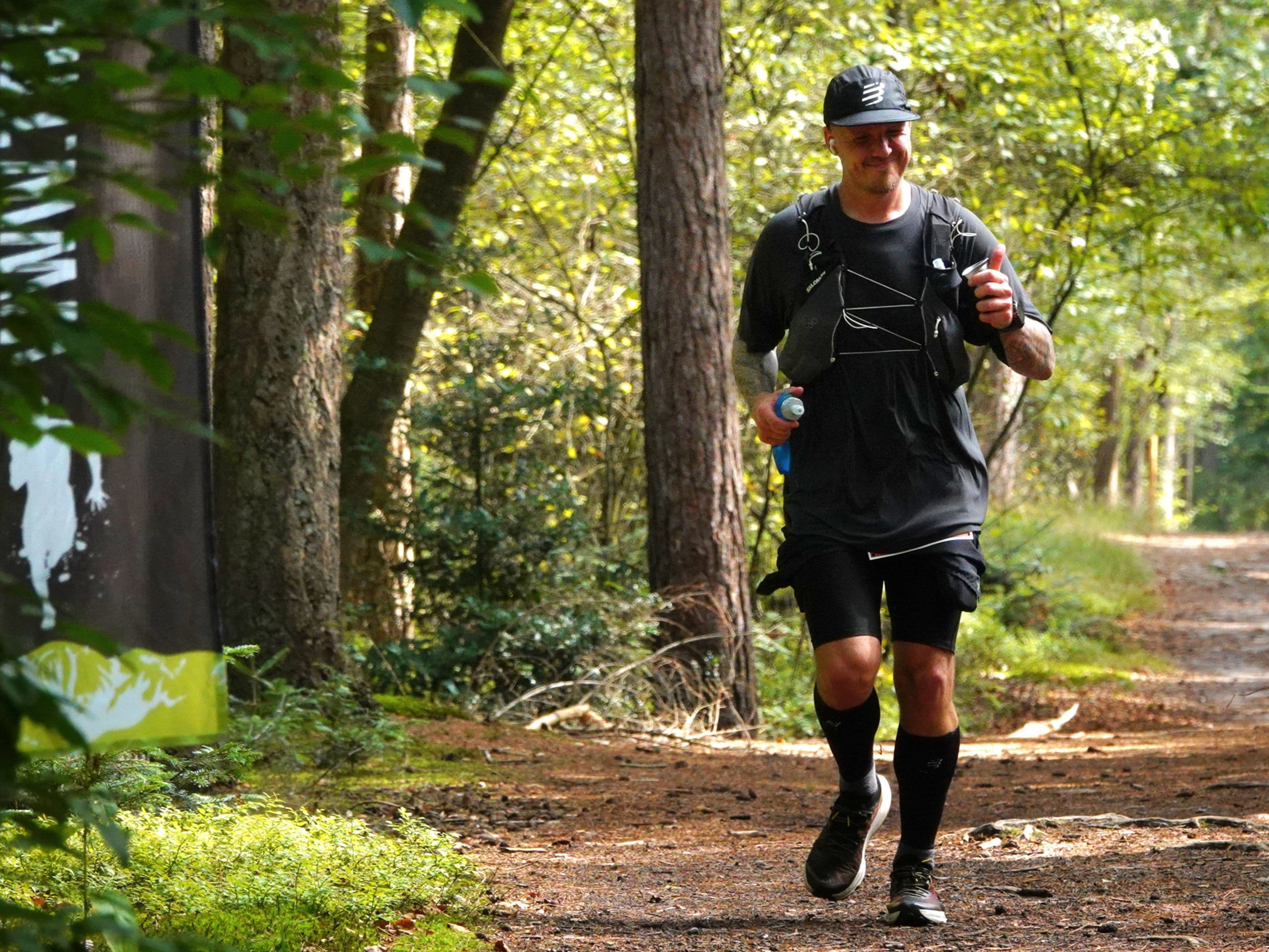 VUT Veluwse Ultra Trail 106.7 km trail running route — Netherlands · Gelderland Province