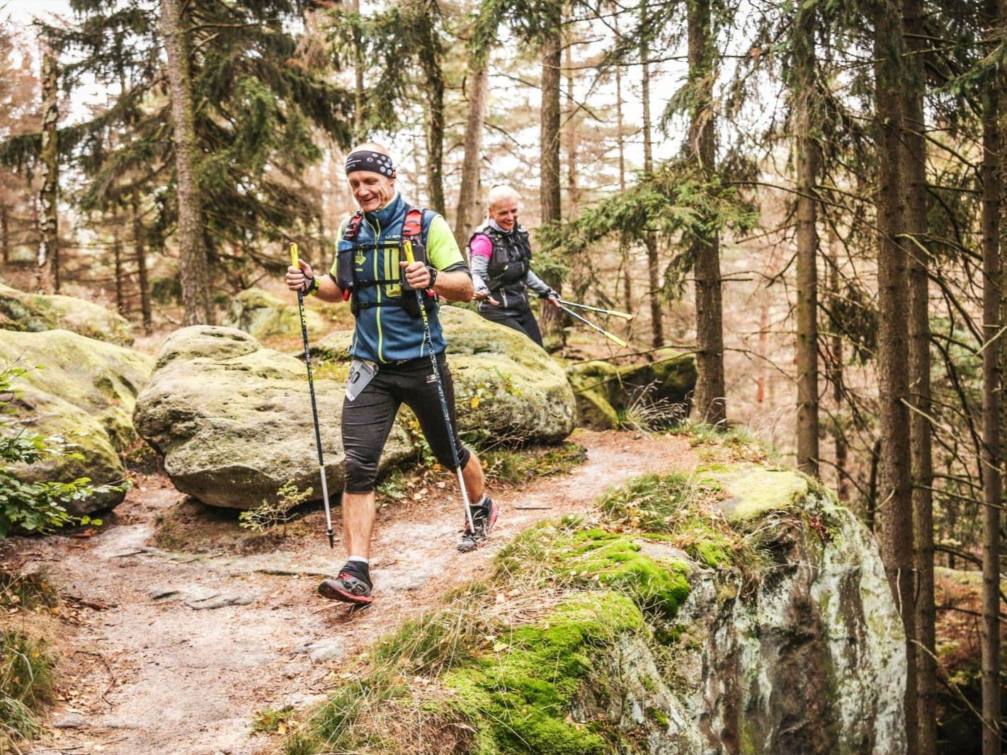 XTERRA O-SEE Ultra Trail 50.5 km trail running route — Germany · Saxony (Zittau Mountains Nature Park)